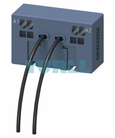 Siemens 3RT2926-4RA12 SIRIUS Coil Connection Module, Top Connection, Spring-Loaded Terminals, for 3RT2.2 Contactors
