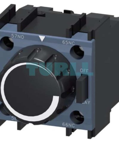 Siemens SIRIUS 3RT2927-2PR01 Pneumatic OFF-Delay Timer Block for 3RT202 Contactors, 1-30s, 1 NO + 1 NC