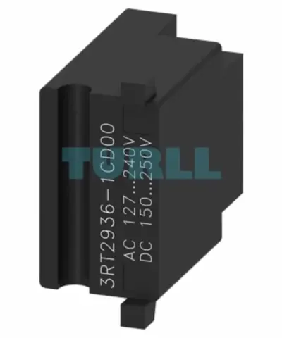 Siemens 3RT2936-1CD00 RC Element Surge Suppressor for SIRIUS 3RT2.3 Contactors, 127-240V AC / 150-250V DC