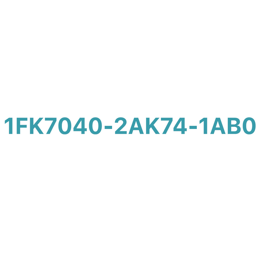 1FK7040-2AK74-1AB0 SIEMENS Exclusive SIMOTICS S Synchronous Motor Original Brand New 3 1FK7040-2AK74-1AB0 SIEMENS SIMOTICS S Synchronous Motor
