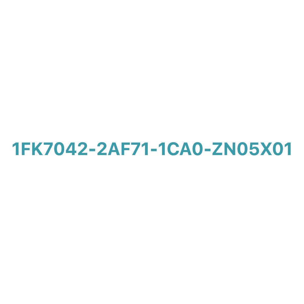 1FK7042-2AF71-1CA0-ZN05X01 SIEMENS Exclusive SIMOTICS S Synchronous Motor Original Brand New 3 1FK7042-2AF71-1CA0-ZN05X01 SIEMENS SIMOTICS S Synchronous Motor