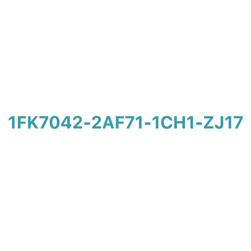 1FK7042-2AF71-1CH1-ZJ17 SIEMENS Exclusive SIMOTICS S-1FK7 Compact Synchronous Motor Original Brand New 3 1FK7042-2AF71-1CH1-ZJ17 SIEMENS SIMOTICS S-1FK7 Compact Synchronous Motor