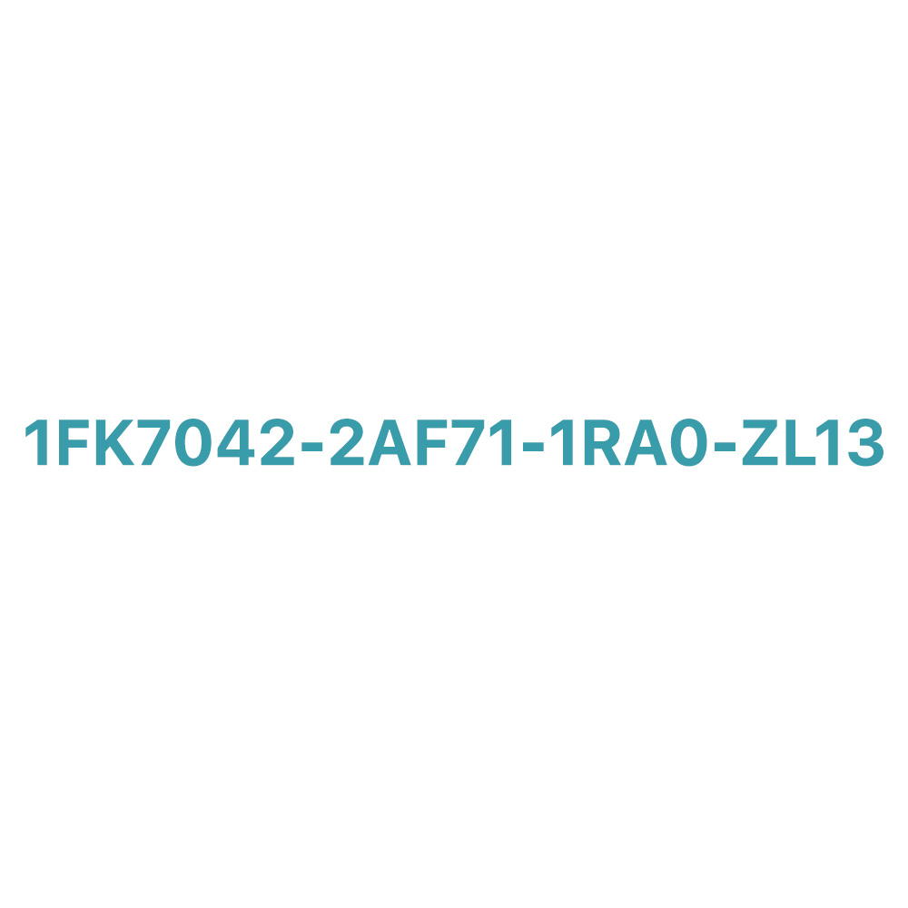1FK7042-2AF71-1RA0-ZL13 SIEMENS Exclusive SIMOTICS S Synchronous Motor Original Brand New 3 1FK7042-2AF71-1RA0-ZL13 SIEMENS SIMOTICS S synchronous motor