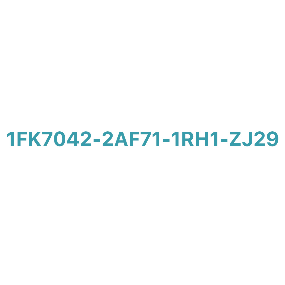 1FK7042-2AF71-1RH1-ZJ29 SIEMENS Exclusive SIMOTICS S-1FK7 Synchronous Motor Original Brand New 3 1FK7042-2AF71-1RH1-ZJ29 SIEMENS SIMOTICS S-1FK7 Synchronous Motor