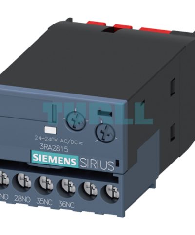 Siemens 3RA2815-1FW10 Solid-State Time-Delayed Auxiliary Switch, Off-Delayed Relay