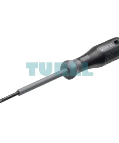 Siemens 3RA2908-1A SIRIUS Partially Insulated Screwdriver, Titanium Gray, 3.0 x 0.5 x 100 mm