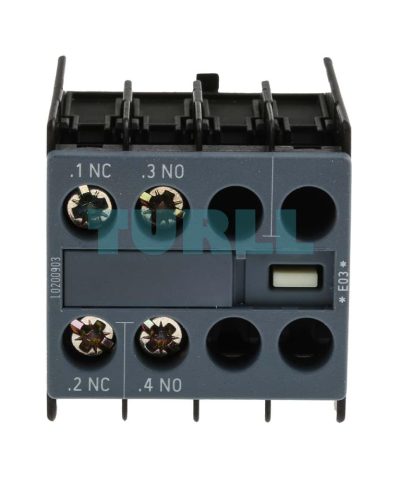 Siemens 3RH2911-1HA11 Auxiliary Switch Front-Mounted, 1 NO + 1 NC for 3RT Relays