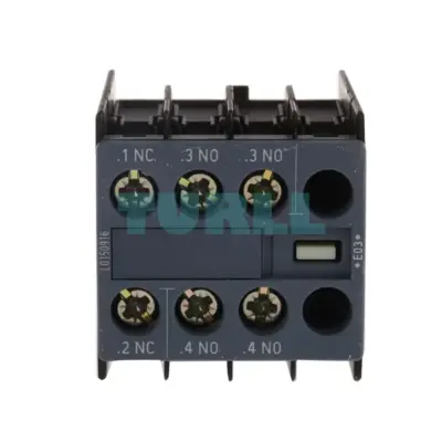 Siemens 3RH2911-1HA21 Auxiliary Switch, Front Mount, 2 NO + 1 NC for 3RT2 & 3RH2 Contactors