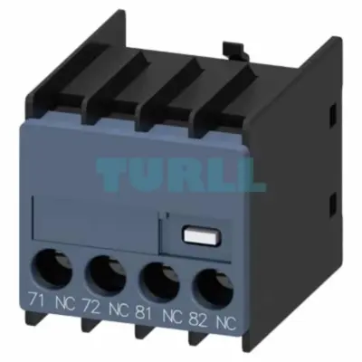 Siemens 3RH2911-1MA02 Auxiliary Switch 2 NC, Front Mount, Screw Terminal