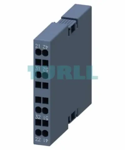 Siemens 3RH2911-2DA02 Auxiliary Switch Lateral Mount, Spring-Loaded Terminal for 3RT2.1 Contactors