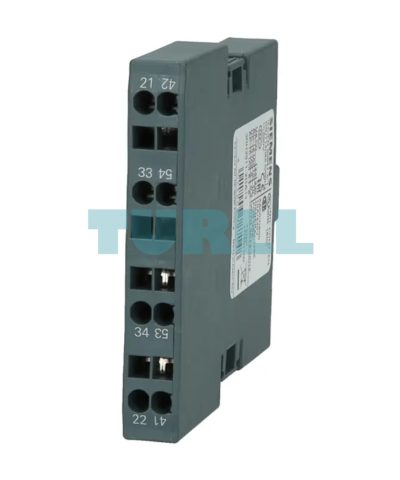 Siemens 3RH2911-2DA11 Auxiliary Switch, Lateral Mount, 1NO + 1NC, Spring-Loaded Terminal for 3RT2.1 Contactors
