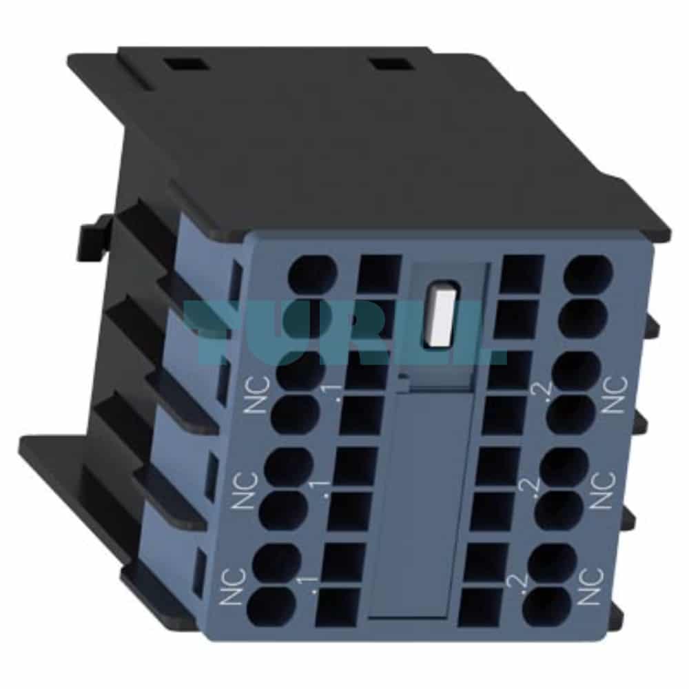 Siemens SIRIUS 3RH2911-2HA03 Front-Mounted Auxiliary Switch, 3 NC Contacts, Spring-Type Terminal Original Brand New 2 Siemens SIRIUS 3RH2911-2HA03 Front-Mounted Auxiliary Switch, 3 NC Contacts, Spring-Type Terminal