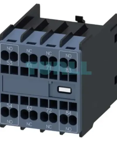 Siemens 3RH2911-2NP22-0MC0 Auxiliary Switch, Solid-State Compatible, 2 NO + 2 NC