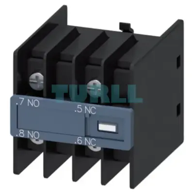 Siemens 3RH2911-4FB11 Auxiliary Switch 1 NO + 1 NC, Front-Mounted for 3RT2 & 3RH2 Contactors
