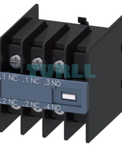 Siemens SIRIUS 3RH2911-4HA12 Front Auxiliary Switch Block, Ring Cable Lug Connection