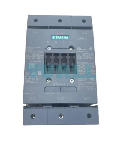 Siemens 3RT1054-1AR36 Power Contactor 115 A, 55 kW, 3-Pole AC/DC, Auxiliary Contacts