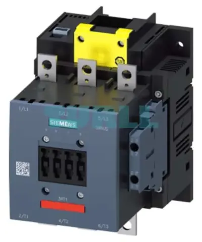 Siemens 3RT1054-6SP36-3PA0 Power Contactor 115A, 55kW / 400V AC, 3-Pole, 2NO+2NC