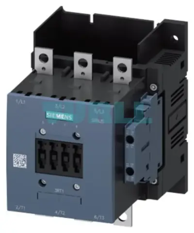 Siemens 3RT1056-6LA06 Power Contactor, 185A, 90kW, 3-Pole, Size S6