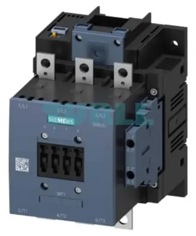 Siemens 3RT1056-6NP36 Power Contactor 3-Pole, 185A, 90kW, 400V AC/DC