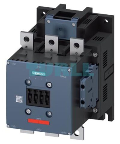 Siemens 3RT1064-6AF36-3PA0 Power Contactor 225A, 110 kW, 3-Pole, 110-127V AC/DC