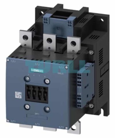Siemens 3RT1065-2AR36 Power Contactor 265A, 132kW, 3-Pole AC/DC, 2 NO + 2 NC Contacts
