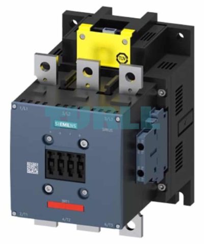 Siemens 3RT1065-6SP36-3PA0 Power Contactor 265A, 132 kW, 3-Pole, 24V DC PLC Input