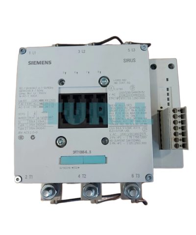 Siemens 3RT1066-6PP35 Power Contactor 300A, 160kW, 3-Pole, 24V DC
