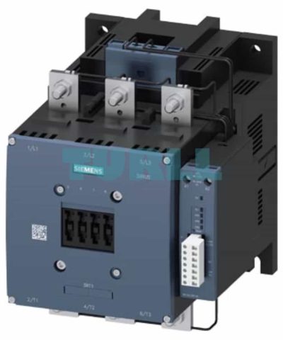 Siemens 3RT1076-6PF35 Power Contactor 500 A, AC-3, 250 kW / 400 V AC/DC