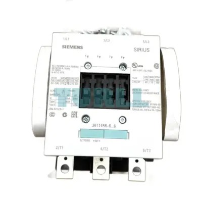 Siemens 3RT1456-6AV36 Power Contactor 275 A / 690 V, 3-Pole, AC-1