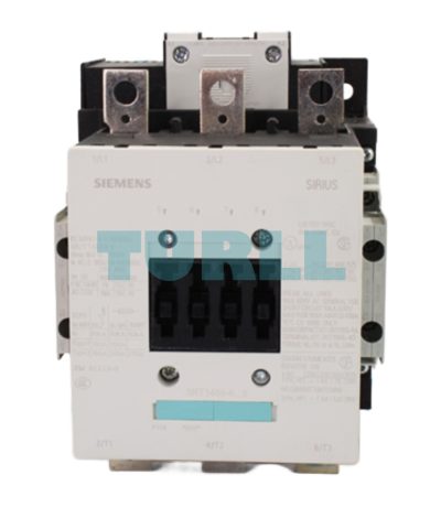 Siemens 3RT1456-6NP36 Power Contactor AC-1, 275A, 690V, 3-Pole, Electronic Drive, PLC Input 24 V DC