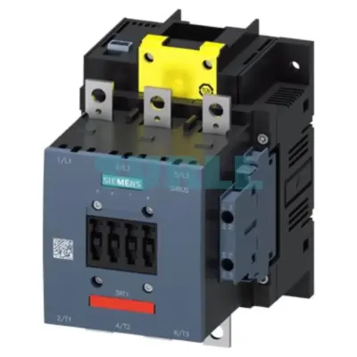 Siemens 3RT1456-6SF36-3PA0 Power Contactor 3-Pole, 275 A, 690 V, Auxiliary Contact