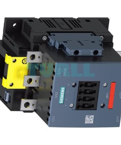 Siemens 3RT1456-6SF36-3PA0 Power Contactor 3-Pole, 275 A, 690 V, Auxiliary Contact