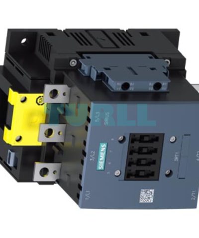 Siemens 3RT1456-6SP36 Power Contactor AC-1, 275A / 690V, 3-Pole, 24V DC, Auxiliary Contact