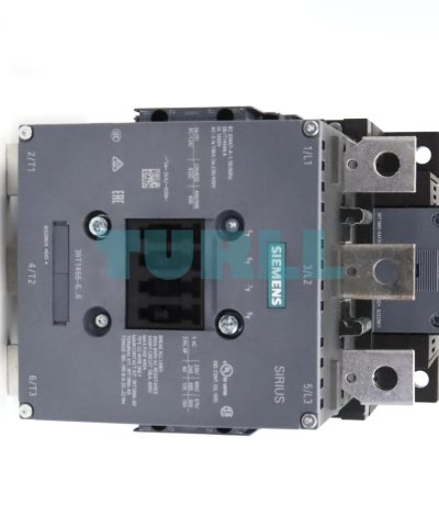 Siemens 3RT1466-6NB36 Power Contactor 400 A, 690 V, 3-Pole, AC/DC Electronic Drive