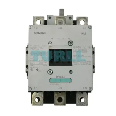 Siemens 3RT1466-6NP36 Power Contactor AC-1, 400A, 690V, 3-Pole with 24V DC PLC Input