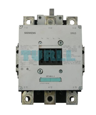 Siemens 3RT1466-6NP36 Power Contactor AC-1, 400A, 690V, 3-Pole with 24V DC PLC Input