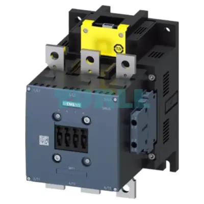 Siemens 3RT1466-6SP36 Power Contactor 3-Pole, 400A, 690V, Auxiliary Contact