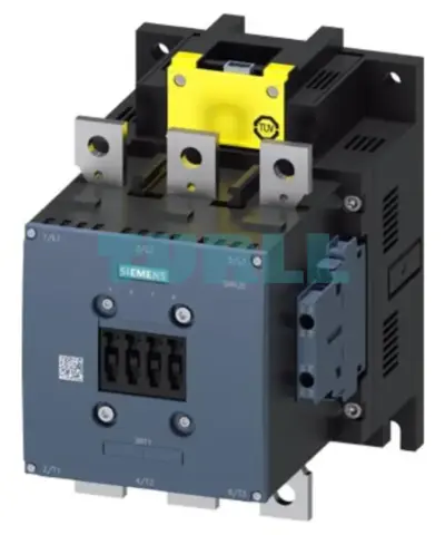 Siemens 3RT1466-6SP36 Power Contactor 3-Pole, 400A, 690V, Auxiliary Contact