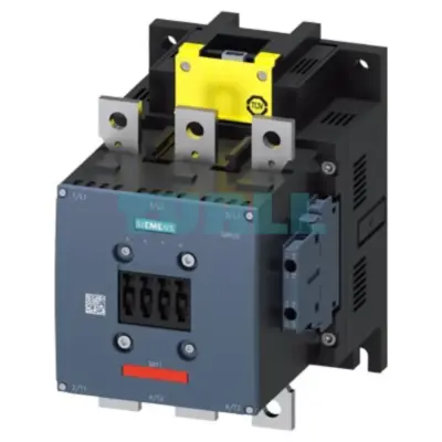 Siemens 3RT1466-6SP36-3PA0 Power Contactor AC-1, 400A, 690V, 3-Pole, Auxiliary Contact