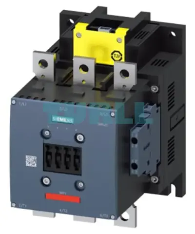 Siemens 3RT1466-6SP36-3PA0 Power Contactor AC-1, 400A, 690V, 3-Pole, Auxiliary Contact