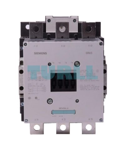 Siemens 3RT1476-6AF36 Power Contactor AC-1, 690A / 690V, 3-Pole, 110-127V AC/DC
