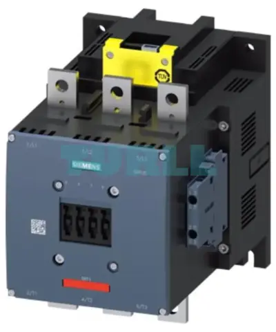Siemens 3RT1476-6SF36-3PA0 Power Contactor AC-1, 690A / 690V, 3-Pole, 24V DC F-PLC Input