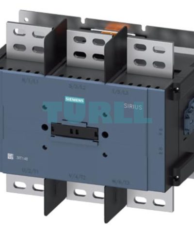 Siemens 3RT1485-6AP36 Power Contactor 1700A, AC-1, 690V, 3-Pole