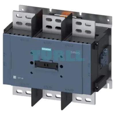 Siemens 3RT1486-6AP36 Power Contactor AC-1, 2100 A / 690 V, 3-Pole, Auxiliary Contact