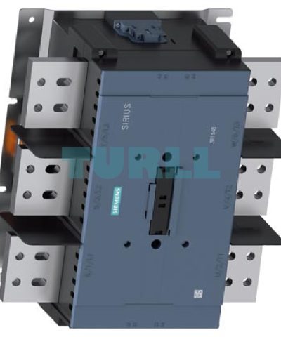 Siemens 3RT1487-6AP36 Power Contactor AC-1, 2650A, 690V, 3-Pole with Auxiliary Contacts