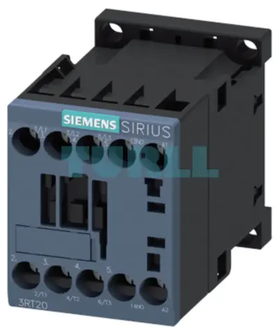 Siemens 3RT2015-1AF01 Power Contactor 3-Pole, 7A, 3 kW / 400V, 110V AC, S00 Size