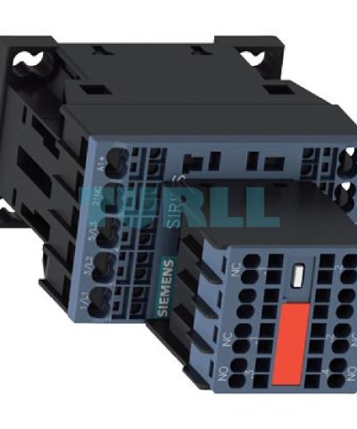 Siemens 3RT2015-2BF48-3MA5 Power Contactor 7A, 3kW/400V, 3-Pole, 110V DC Coil, S00 Size
