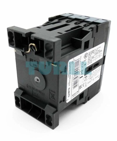 Siemens 3RT2015-2FB41 Power Contactor 3-Pole, 7A, 3 kW / 400V, 24V DC with Integrated Diode