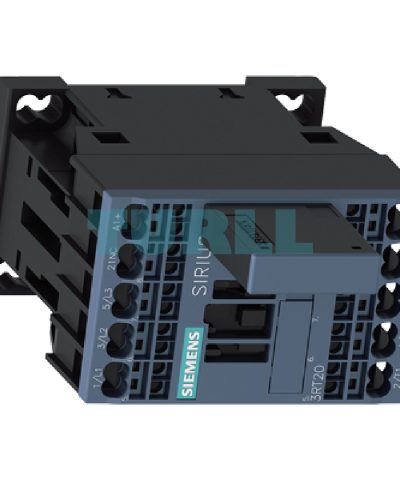 Siemens 3RT2015-2WB42 Power Contactor 3-Pole, 24V DC, 7A, AC-3 / AC-3e, S00 Frame