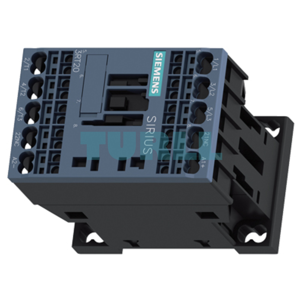 Siemens 3RT2016-2BE42 Power Contactor 9 A, 4 kW, 3-Pole, 60 V DC Coil, 1 NC Contact, S00 Original Brand New 4 Siemens 3RT2016-2BE42 Power Contactor 9 A, 4 kW, 3-Pole, 60 V DC Coil, 1 NC Contact, S00